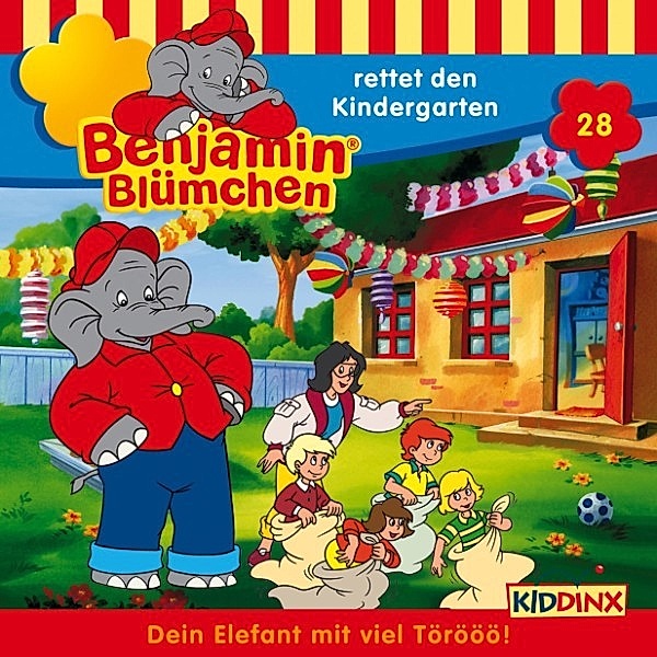 Benjamin Blümchen - 28 - Benjamin Blümchen - ... rettet den Kindergarten, Elfie Donnelly