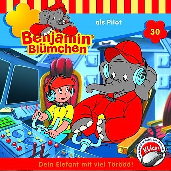 Benjamin Blümchen - 30 - Benjamin Blümchen als Pilot, Benjamin Blümchen