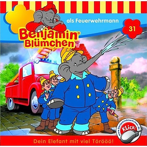 Benjamin Blümchen - 31 - Benjamin Blümchen als Feuerwehrmann, Benjamin Blümchen