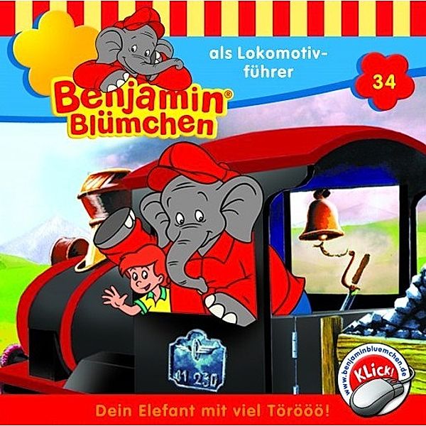 Benjamin Blümchen - 34 - Benjamin Blümchen als Lokomotivführer, Benjamin Blümchen