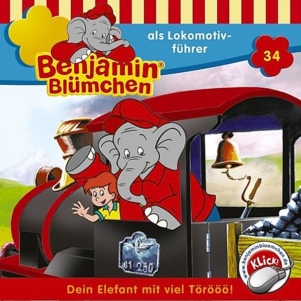 Benjamin Blümchen - 34 - Benjamin Blümchen - ...als Lokomotivführer, Elfie Donnelly