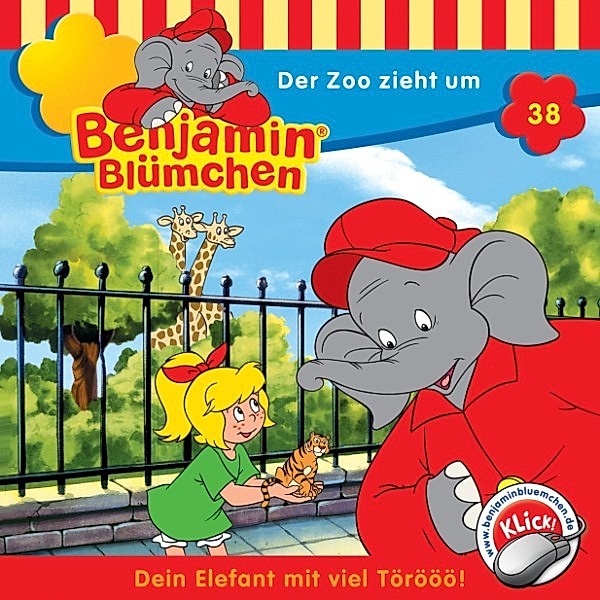 Benjamin Blümchen - 38 - Benjamin Blümchen - Der Zoo zieht um, Elfie Donnelly