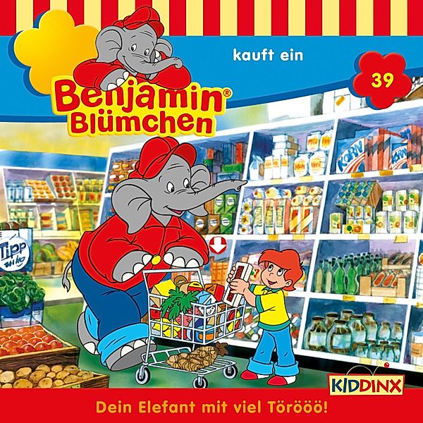 Benjamin Blümchen - 39 - Benjamin kauft ein, Elfie Donnelly