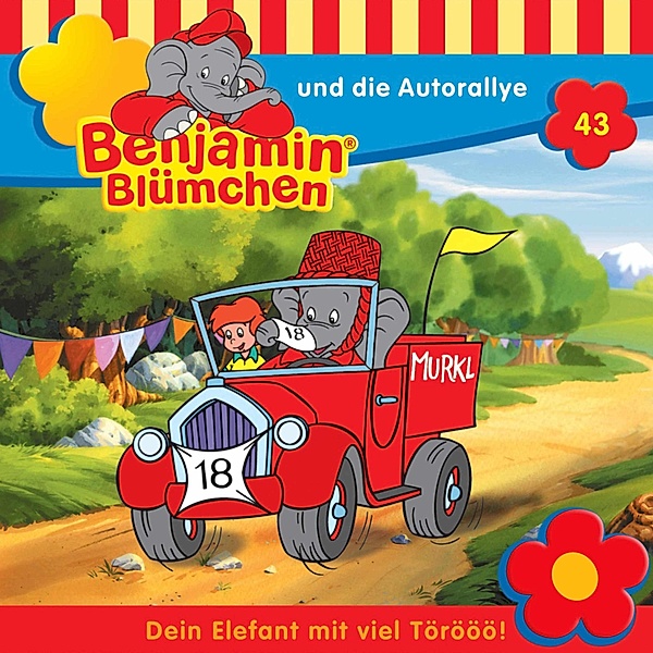 Benjamin Blümchen - 43 - Benjamin und die Autorallye, Elfie Donnelly