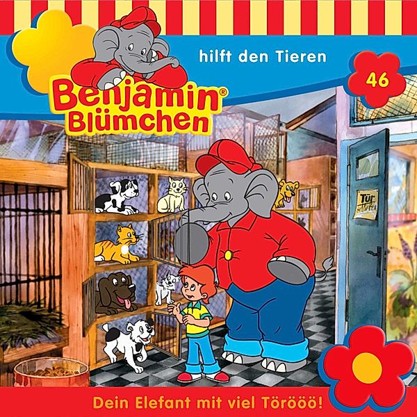 Benjamin Blümchen - 46 - Benjamin hilft den Tieren, Elfie Donnelly