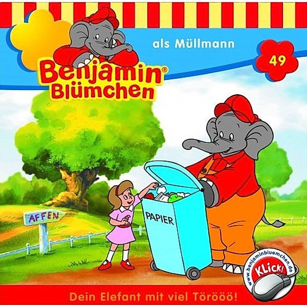 Benjamin Blümchen - 49 - Benjamin Blümchen als Müllmann, Elfie Donnelly