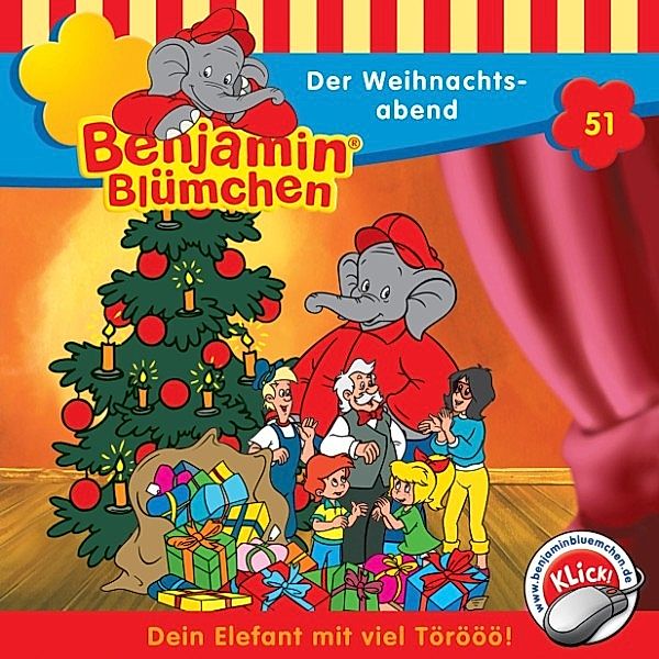 Benjamin Blümchen - 51 - Benjamin Blümchen - Der Weihnachtsabend, Elfie Donnelly