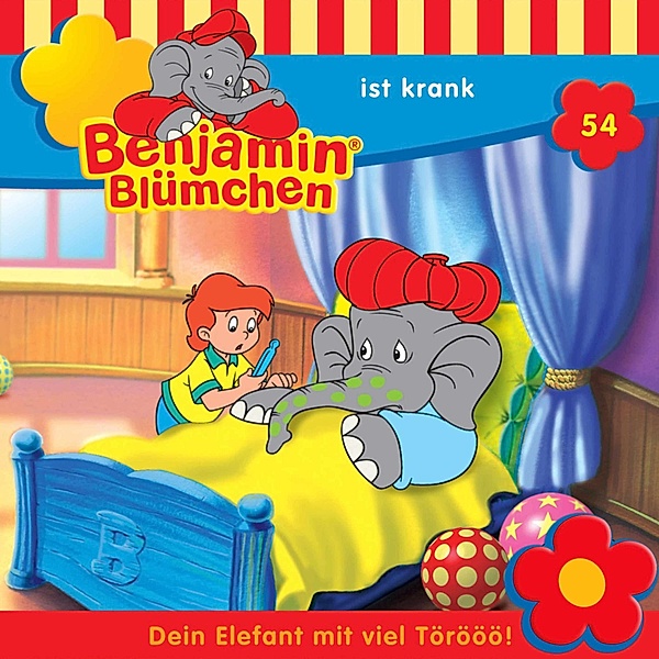Benjamin Blümchen - 54 - Benjamin ist krank, Elfie Donnelly