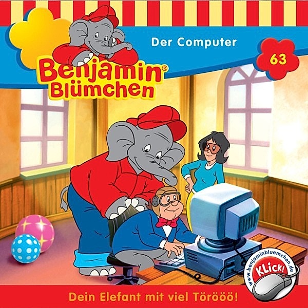 Benjamin Blümchen - 63 - Benjamin Blümchen - Der Computer, Elfie Donnelly