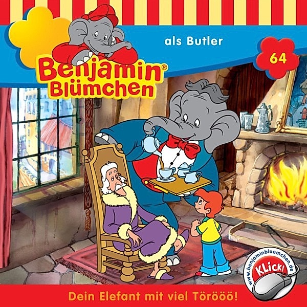 Benjamin Blümchen - 64 - Benjamin Blümchen - … als Butler, Elfie Donnelly, Ulli Herzog