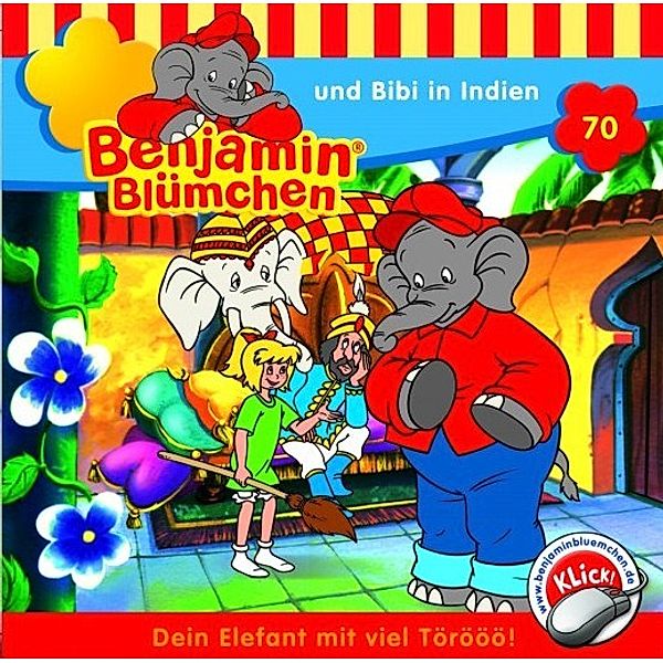 Benjamin Blümchen - 70 - Benjamin Blümchen und Bibi in Indien, Elfie Donnelly