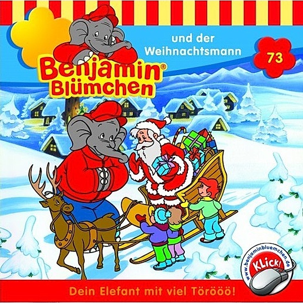 Benjamin Blümchen - 73 - Benjamin Blümchen und der Weihnachtsmann, Elfie Donnelly