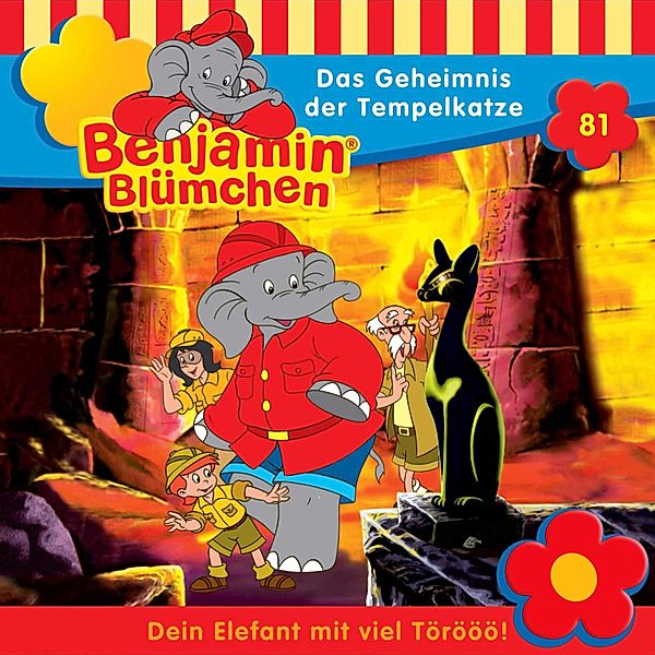 Benjamin Blümchen - 81 - Das Geheimnis der Tempelkatze, Ulli Herzog
