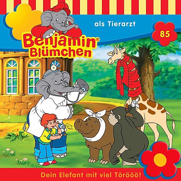 Benjamin Blümchen - 85 - Benjamin als Tierarzt, Klaus-P. Weigand, Ulli Herzog