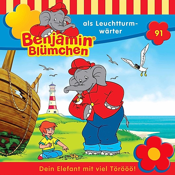 Benjamin Blümchen - 91 - Benjamin als Leuchtturmwärter, Klaus-P. Weigand, Ulli Herzog