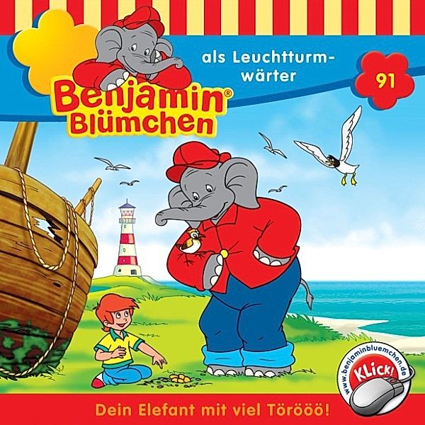 Benjamin Blümchen - 91 - Benjamin Blümchen - … als Leuchtturmwärter, Klaus-G. Weigand, Ulli] Herzog