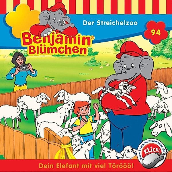 Benjamin Blümchen - 94 - Benjamin Blümchen - Der Streichelzoo, Annette Hess, Klaus P. Weigand