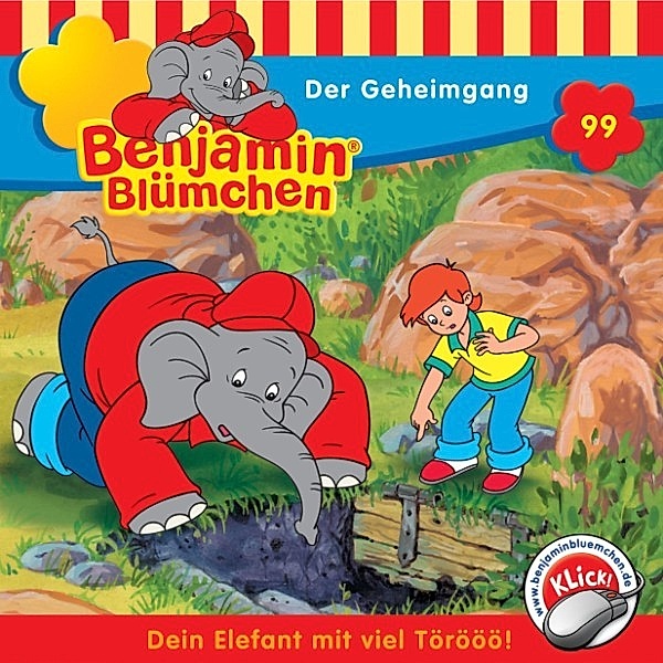 Benjamin Blümchen - 99 - Benjamin Blümchen - Der Geheimgang, Klaus P. Weigand, Maren Hergesheimer