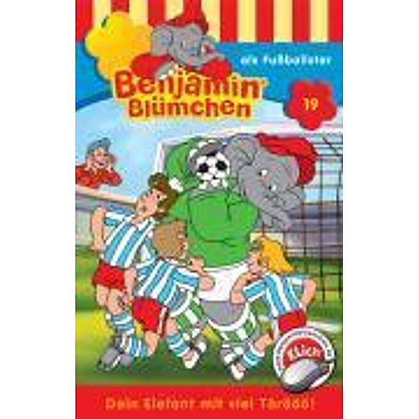 Benjamin Blümchen als Fußballstar, 1 Cassette, Elfie Donnelly