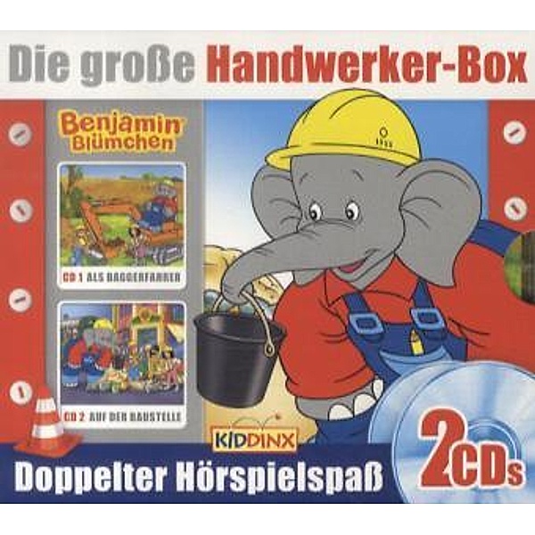 Benjamin Blümchen Band 109/118: Handwerker Box (2 Audio-CDs), Benjamin Blümchen