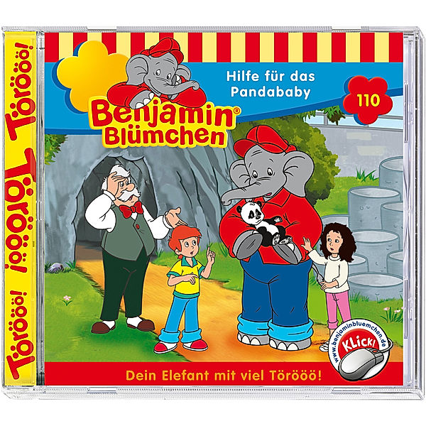 Benjamin Blümchen Band 110: Hilfe für das Pandababy (1 Audio-CD), Vincent Andreas