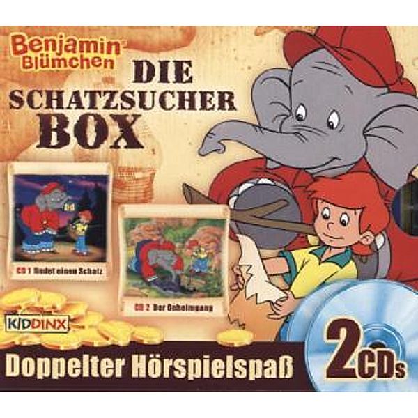 Benjamin Blümchen Band 59/99: Schatzsucher-Box (2 Audio-CDs), Benjamin Blümchen
