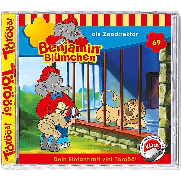 Benjamin Blümchen Band 69: Benjamin Blümchen als Zoodirektor (1 Audio-CD), Benjamin Blümchen