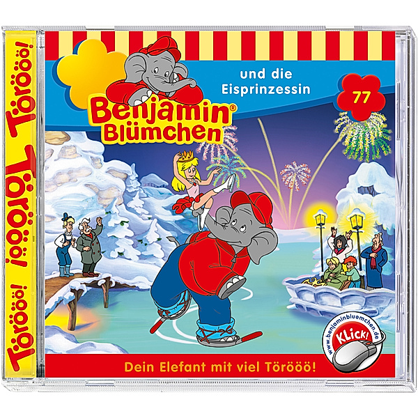 Benjamin Blümchen Band 77: Benjamin Blümchen und die Eisprinzessin (1 Audio-CD), Benjamin Blümchen
