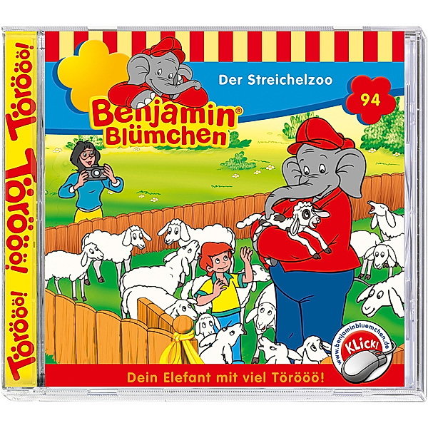 Benjamin Blümchen Band 94: Der Streichelzoo (1 Audio-CD), Benjamin Blümchen