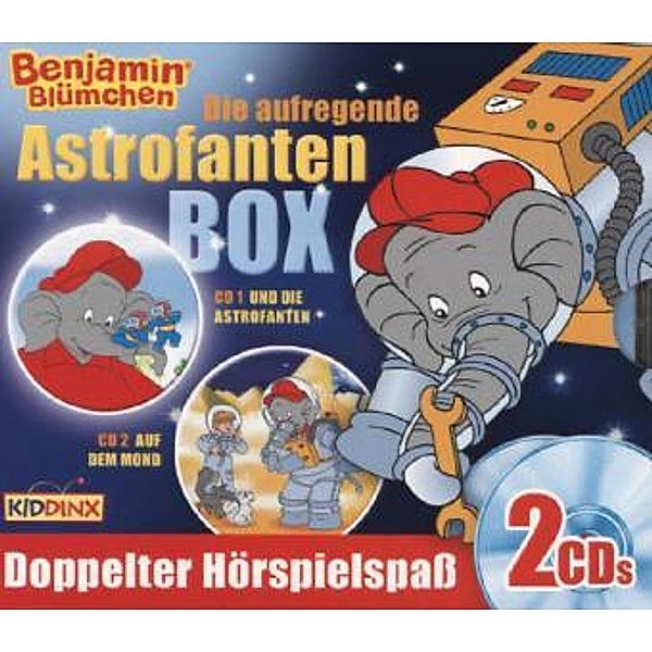 Benjamin Blümchen - Benjamin Blümchen - Astrofanten-Box,2 Audio-CDs, Benjamin Blümchen