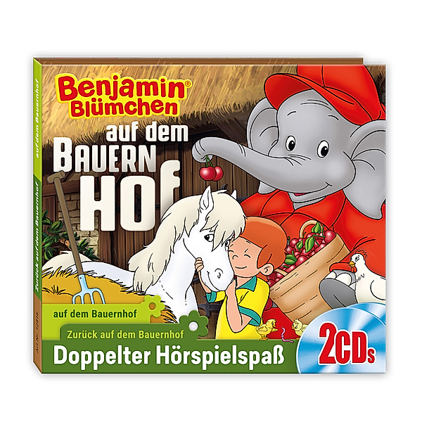 Benjamin Blümchen - Benjamin Blümchen  - Auf dem Bauernhof,2 Audio-CD, Benjamin Blümchen