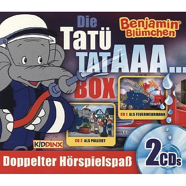 Benjamin Blümchen - Benjamin Blümchen - Die Tatütataaa-Box,2 Audio-CDs, Benjamin Blümchen