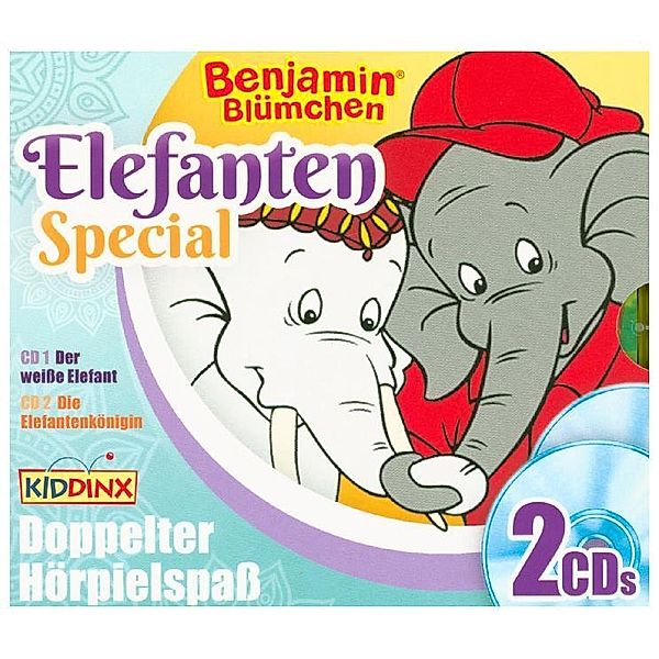 Benjamin Blümchen - Benjamin Blümchen - Elefanten-Special,2 Audio-CD, Benjamin Blümchen