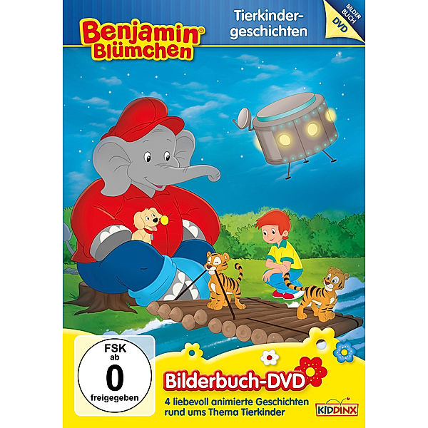 Benjamin Blümchen Bilderbuch-DVD: Tierkindergeschichten, Benjamin Blümchen