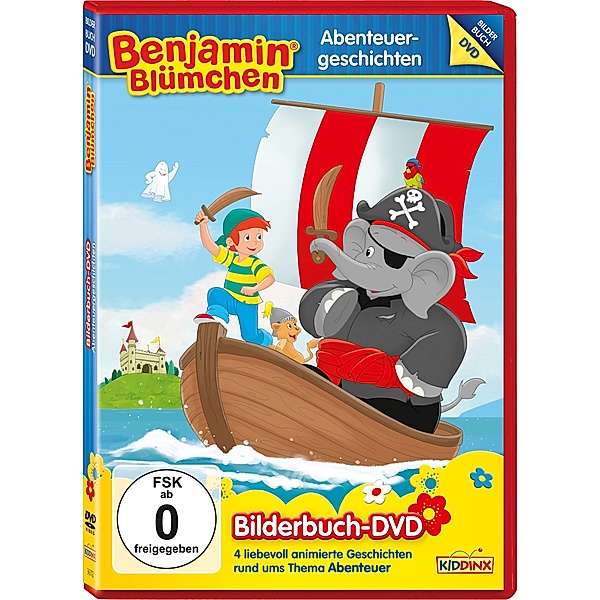 Benjamin Blümchen - Bilderbuch-DVD: Abenteuergeschichten, Benjamin Blümchen