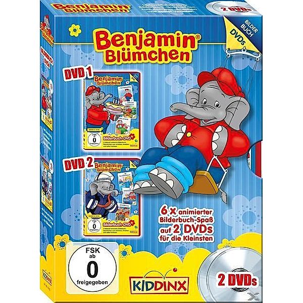 Benjamin Blümchen - Bilderbuch-DVDs DVD-Box, Benjamin Blümchen