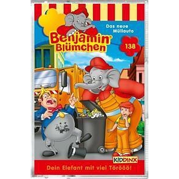 Benjamin Blümchen - Das neue Müllauto, 1 Cassette, Vincent Andreas