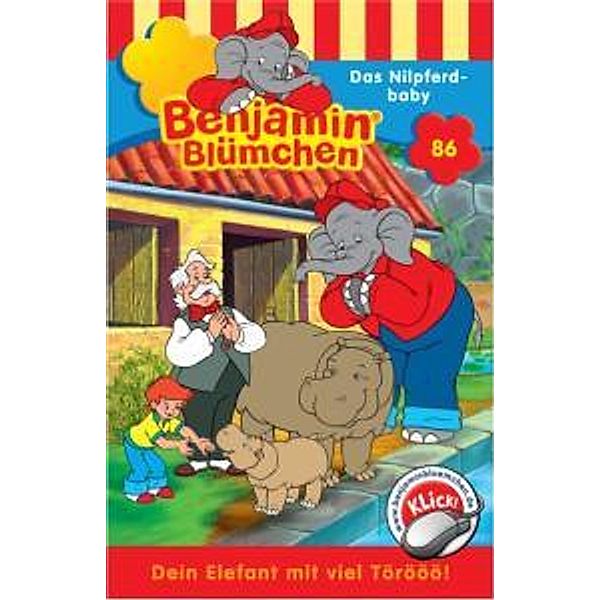 Benjamin Blümchen - Das Nilpferdbaby, 1 Cassette, Elfie Donnelly