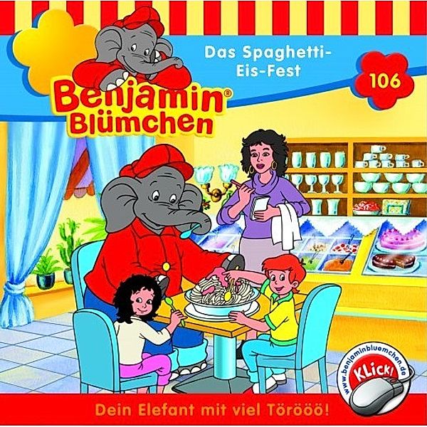 Benjamin Blümchen - Das Spaghetti-Eis-Fest, Elfie Donnelly