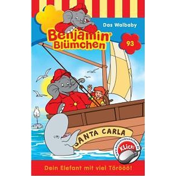 Benjamin Blümchen - Das Walbaby, 1 Cassette, Elfie Donnelly