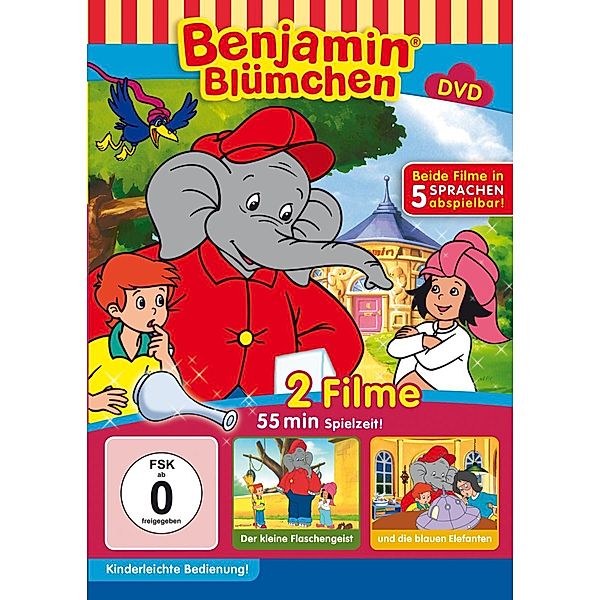 Benjamin Blümchen: Der kleine Flaschengeist / ... und die blauen Elefanten, Elfie Donnelly