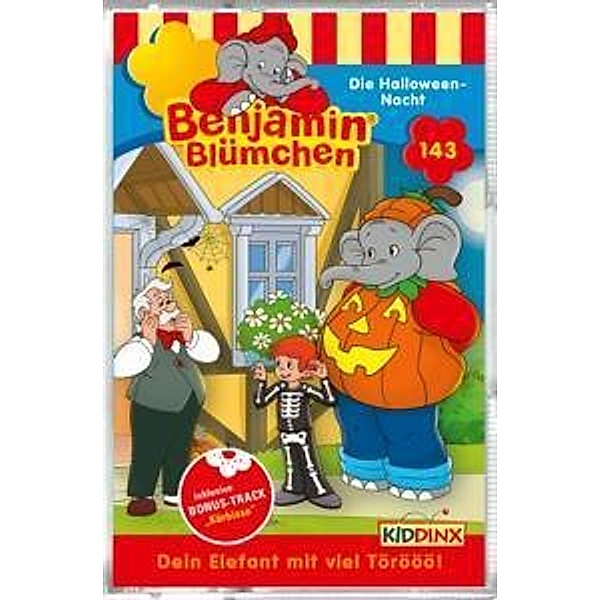 Benjamin Blümchen - Die Halloween-Nacht, 1 Cassette, Benjamin Blümchen
