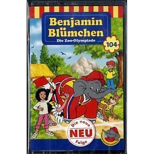 Benjamin Blümchen - Die Zoo-Olympiade, 1 Cassette, Elfie Donnelly