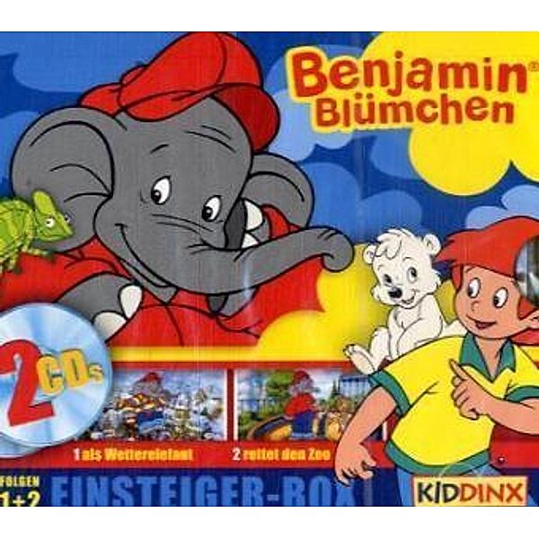 Benjamin Blümchen, Einsteiger Box,2 Audio-CDs, Benjamin Blümchen