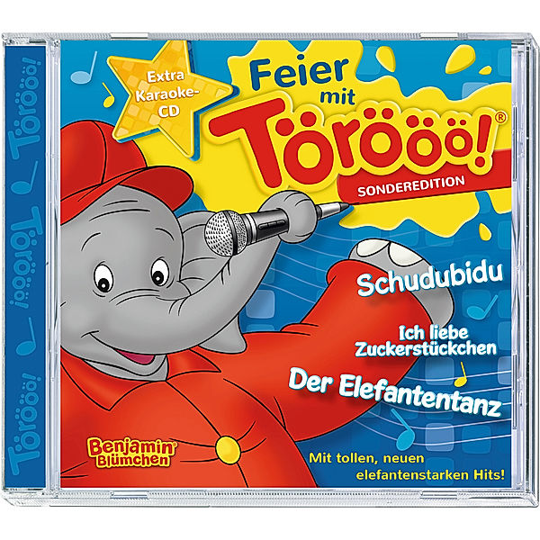 Benjamin Blümchen - Feier mit Törööö! Sonderedition, 2 Audio-CDs, Benjamin Blümchen
