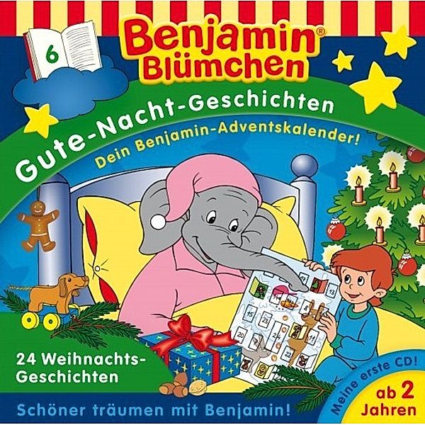 Benjamin Blümchen Gute-Nacht-Geschichten - 24 Weihnachtsgeschichten, Benjamin Blümchen