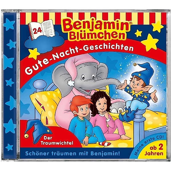 Benjamin Blümchen, Gute-Nacht-Geschichten, Der Traumwichtel.Tl.23,Audio-CD, Benjamin Blümchen