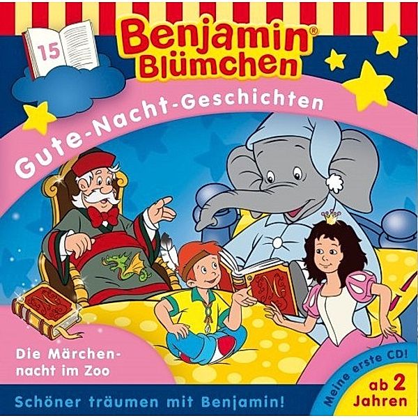 Benjamin Blümchen Gute-Nacht-Geschichten -Die Märchennacht im Zoo, Benjamin Blümchen