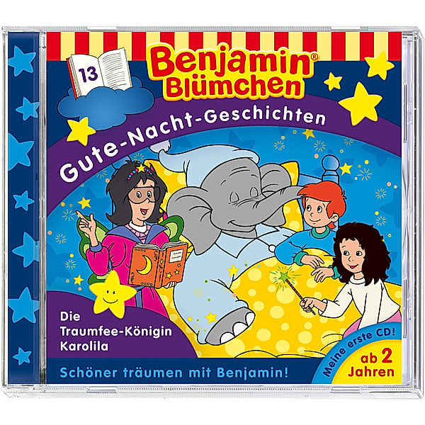 Benjamin Blümchen Gute-Nacht-Geschichten -Die Traumfee-Königin Karolila, Benjamin Blümchen