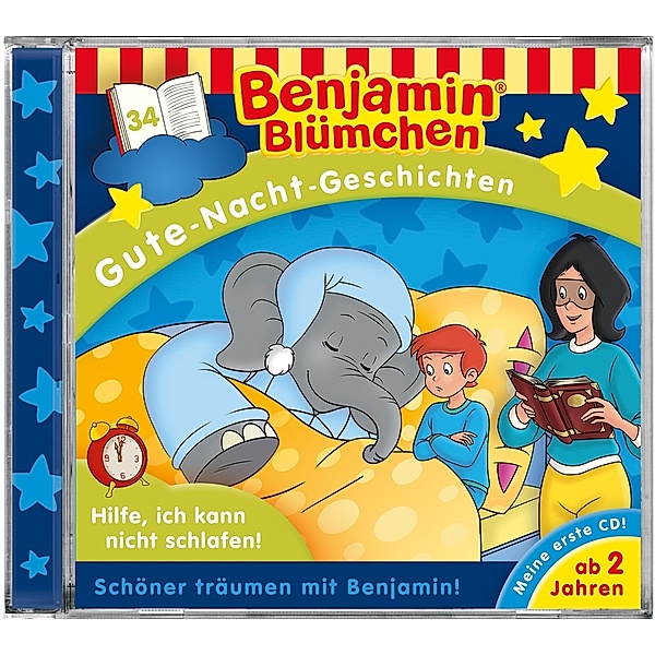 Benjamin Blümchen - Gute-Nacht-Geschichten (Folge 34), Benjamin Blümchen